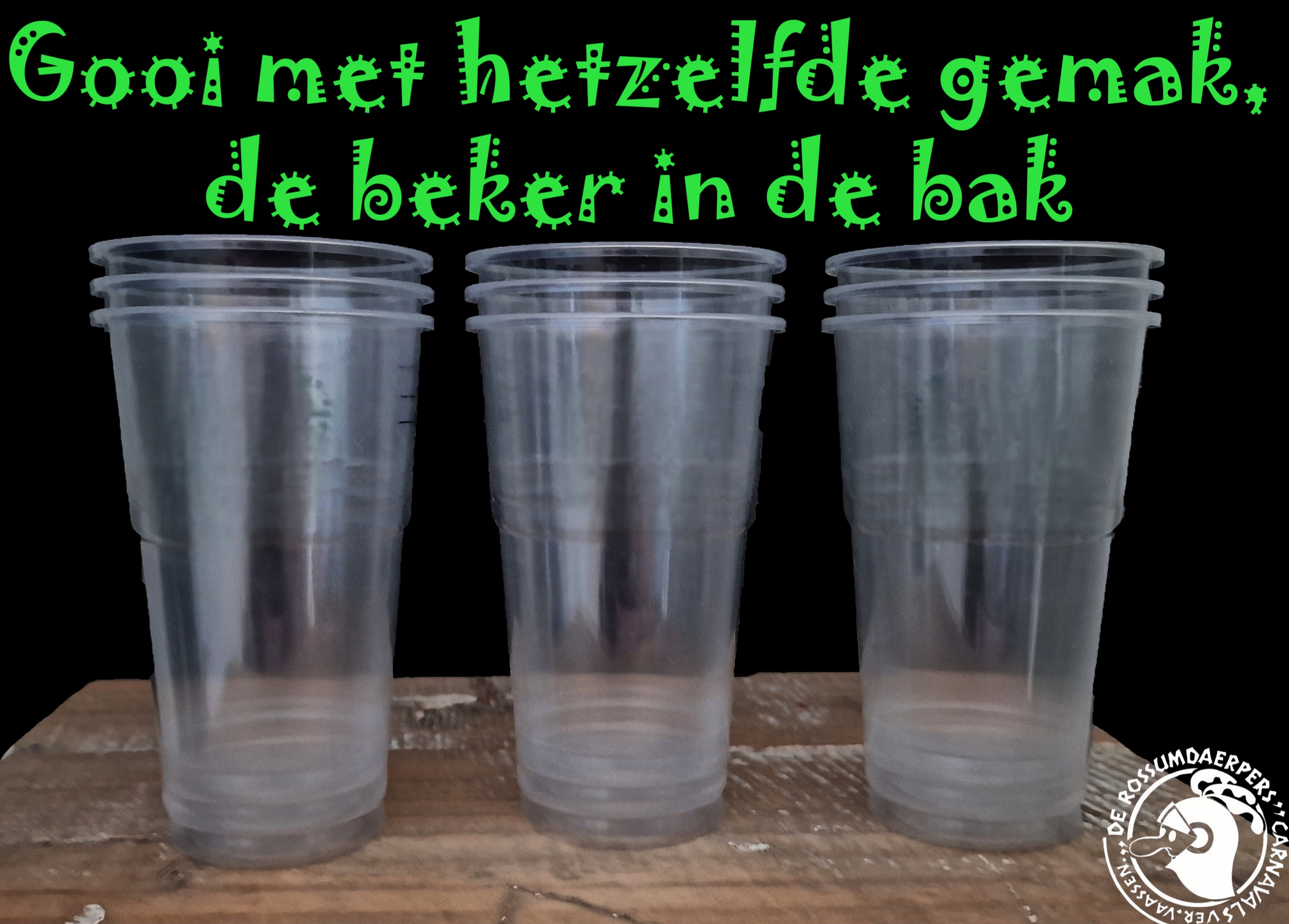 Plastic bekers